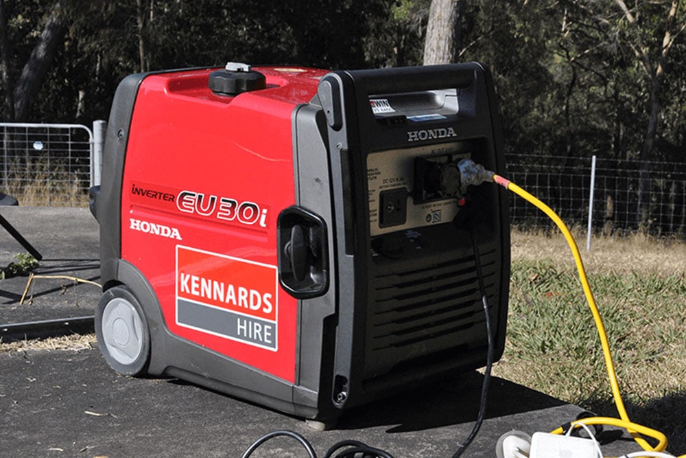 Kennards Hire stationary inverter