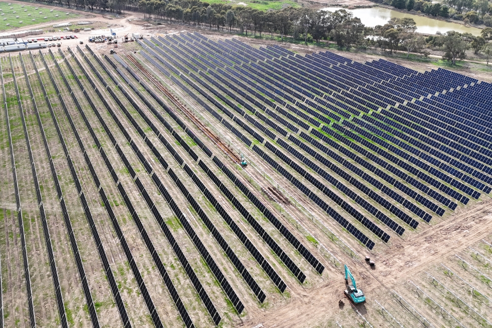 Cleanpeak solar farm zoomed out 