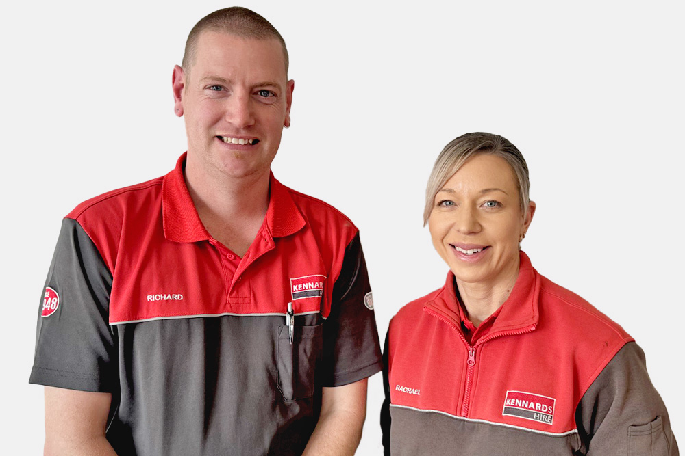 Portrait of Rachael Lambert and Richard Grose