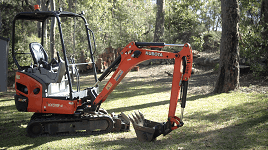 The preparation before the digging